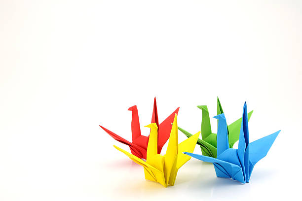 istock Colorful paper birds 178913091