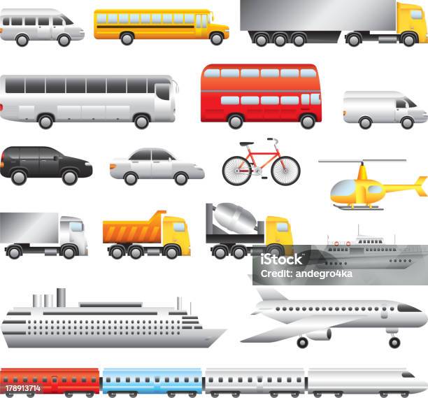 ビッグスネークディテールベクトルセットトランスポート - スクールバスのベクターアート素材や画像を多数ご用意 - スクールバス, 列車, 自動車