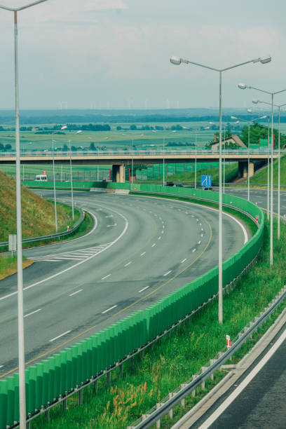 istock Highway between cities in Poland in summer 1789137887
