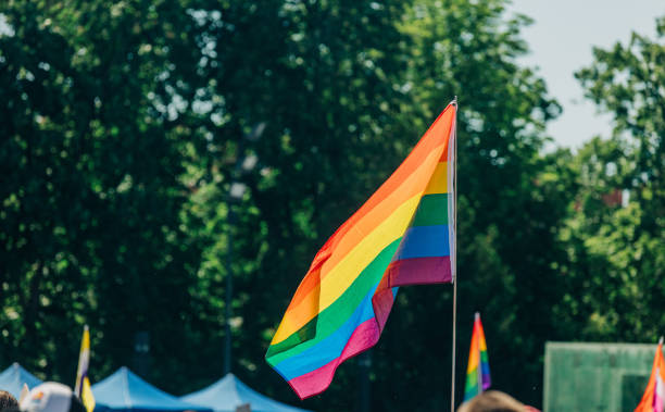 istock LGBT flag holds up on rights Pride in Wroclaw, Poland 1789143308