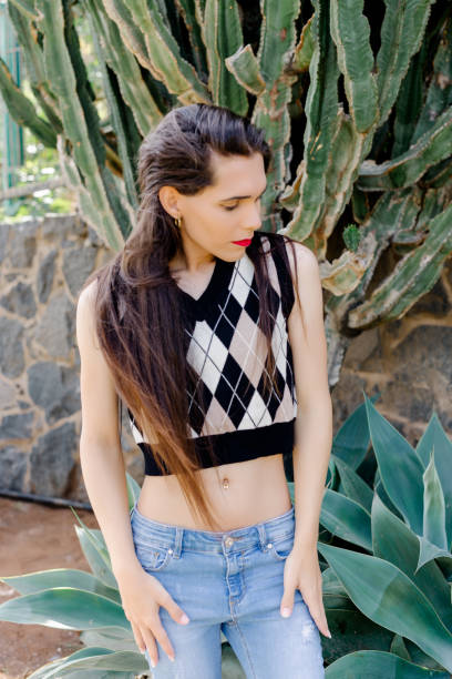 istock Confident young transgender woman looking at camera while posing 1789152602