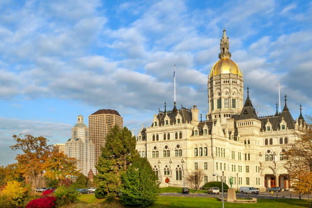 istock State capitol building in downtown Hartford, Connecticut 1789159569