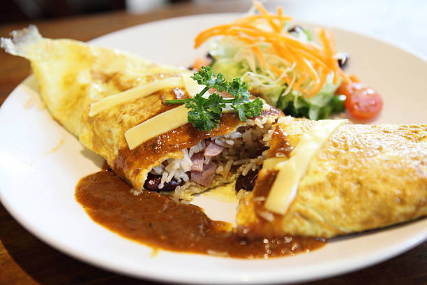 istock omelette rice,omurice, japanese food 178916195