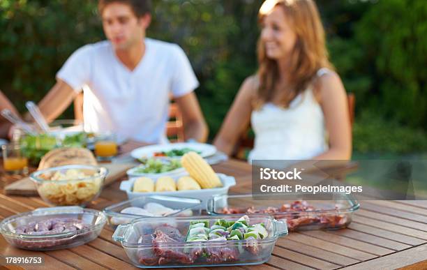 The Perfect Barbeque Spread Stock Photo - Download Image Now - 20-24 Years, 20-29 Years, Adult