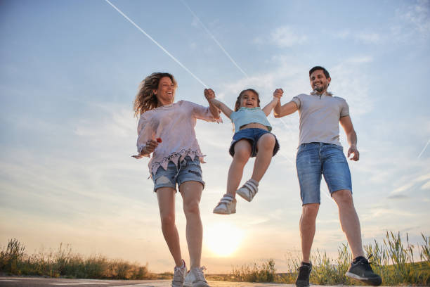 istock Young family enjoying nature 1789175774
