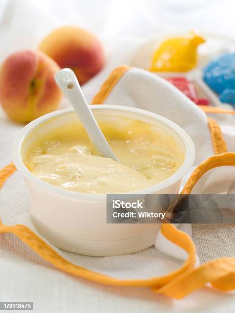 Baby Food Stock Photo - Download Image Now - Baby - Human Age, Baby Food, Fruit