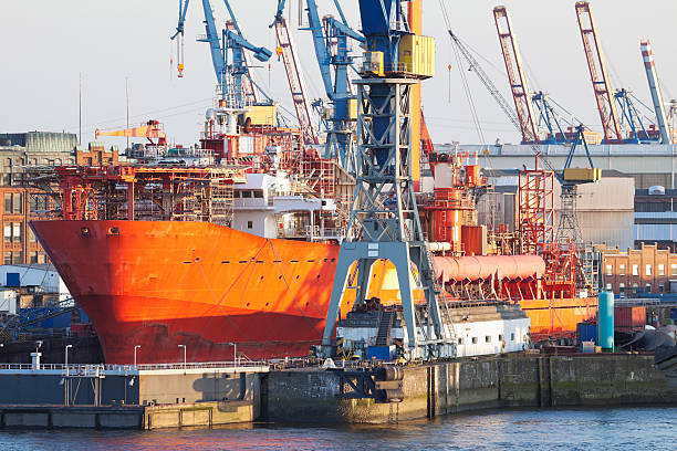 istock Ship Repair in Dry Dock 178919770
