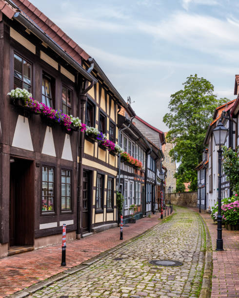 istock Beautiful colorful half-timbered house 1789203401