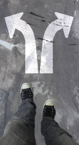 istock Shoes with arrows Concept 1789204468