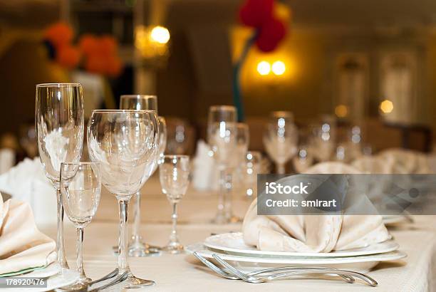 Table Setting Stock Photo - Download Image Now - Banquet, Beautiful People, Beauty