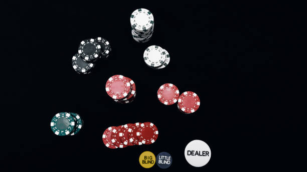 istock Stack of poker chips for high-stakes casino games 1789206727