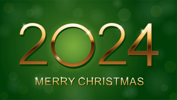 istock Merry Christmas design template. Merry Christmas 2024 greeting card design. Vector illustration 1789207103