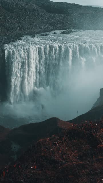 Dettifoss, Iceland's largest waterfall.