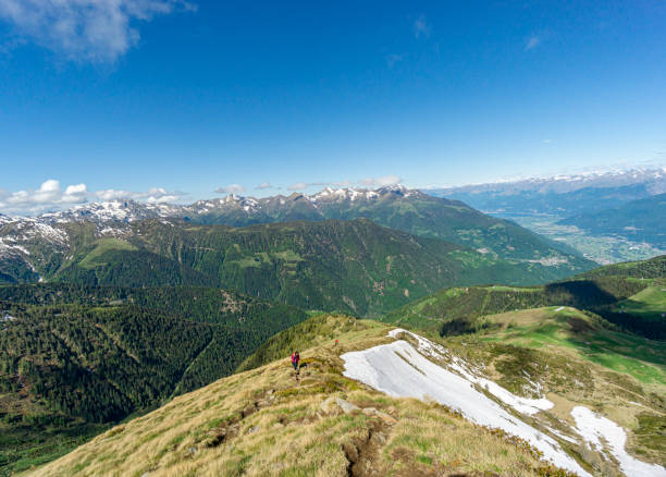 view of the lake from the refuge in the Bitto valley