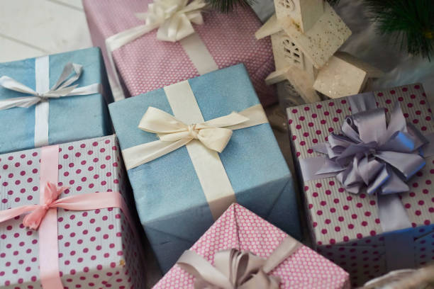 istock Gift box decorated for Christmas or New year 1789224996