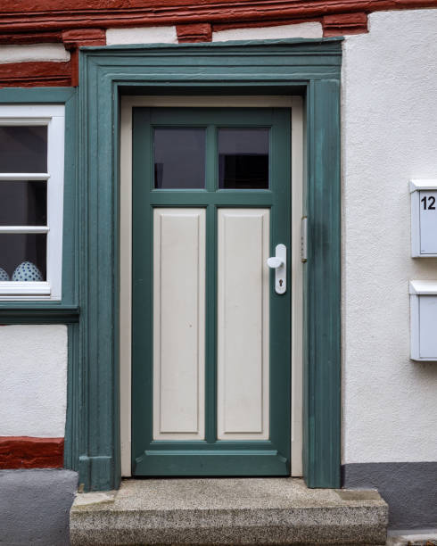 istock Old colorful wooden door 1789226109
