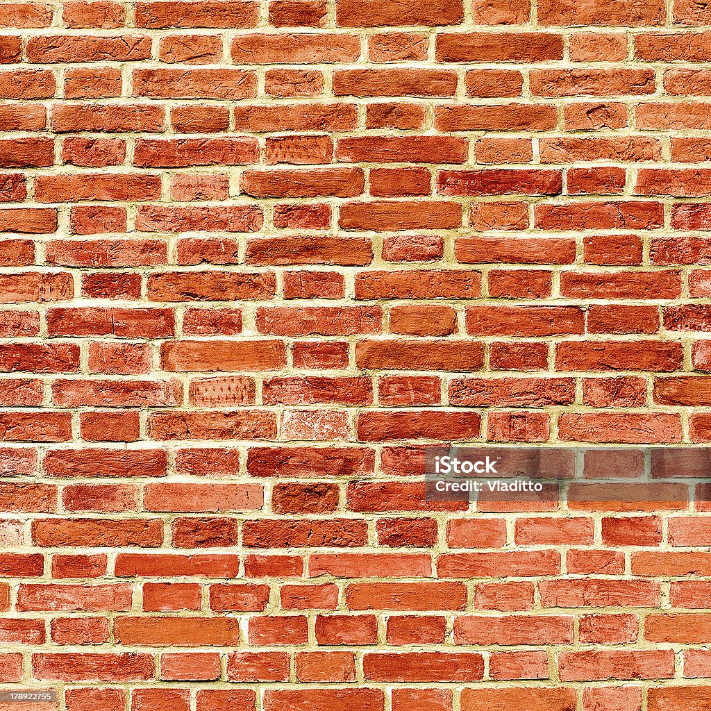 Primer plano de la pared de ladrillos - Foto de stock de Abstracto libre de derechos