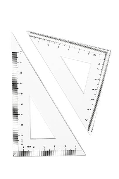 triângulo as réguas - geometry mathematics drawing compass mathematical symbol imagens e fotografias de stock