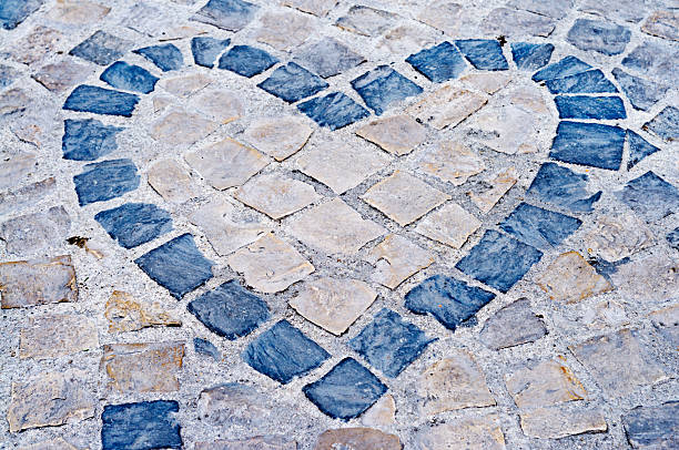 Heart of stone paving