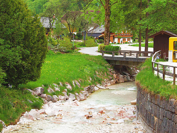 istock Stream in the Alpine village. Austrian Alps. Spring 178926380