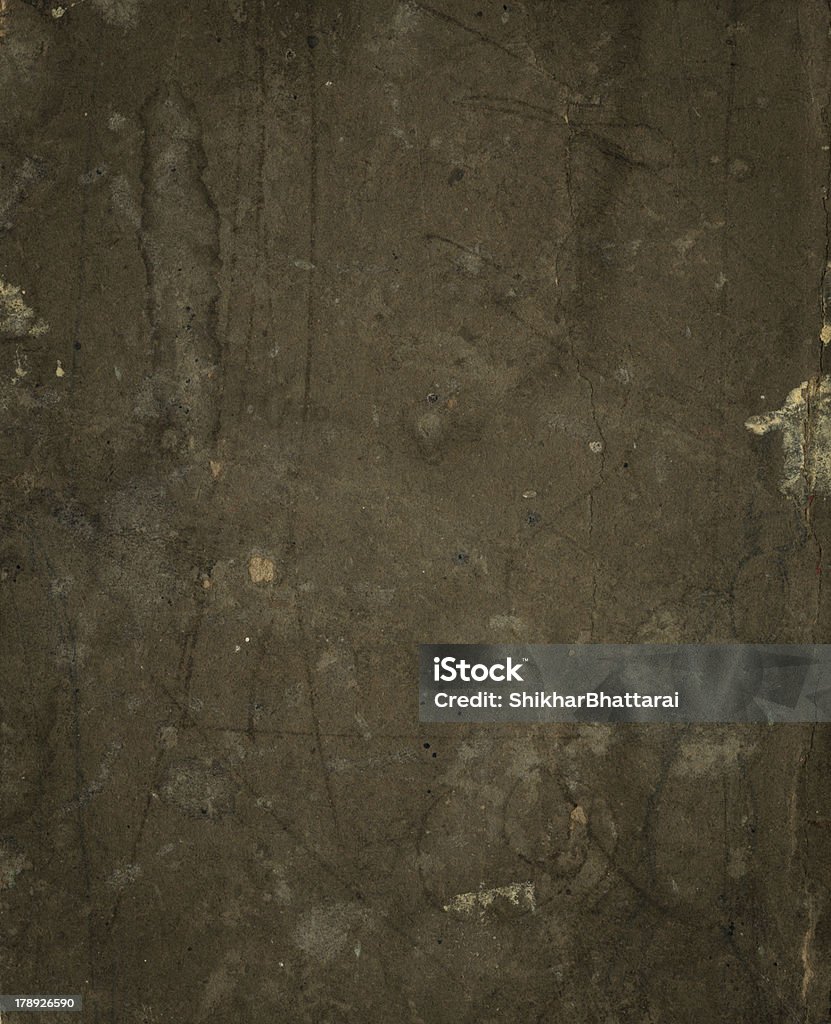 XXXL Dark stained dirty grunge background. XXXL Old brown textured paper. Ancient Stock Photo