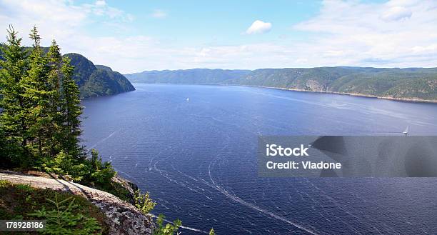 Saguenay Fjord Quebec Canada Stock Photo - Download Image Now - Saguenay, Aerial View, Beauty In Nature