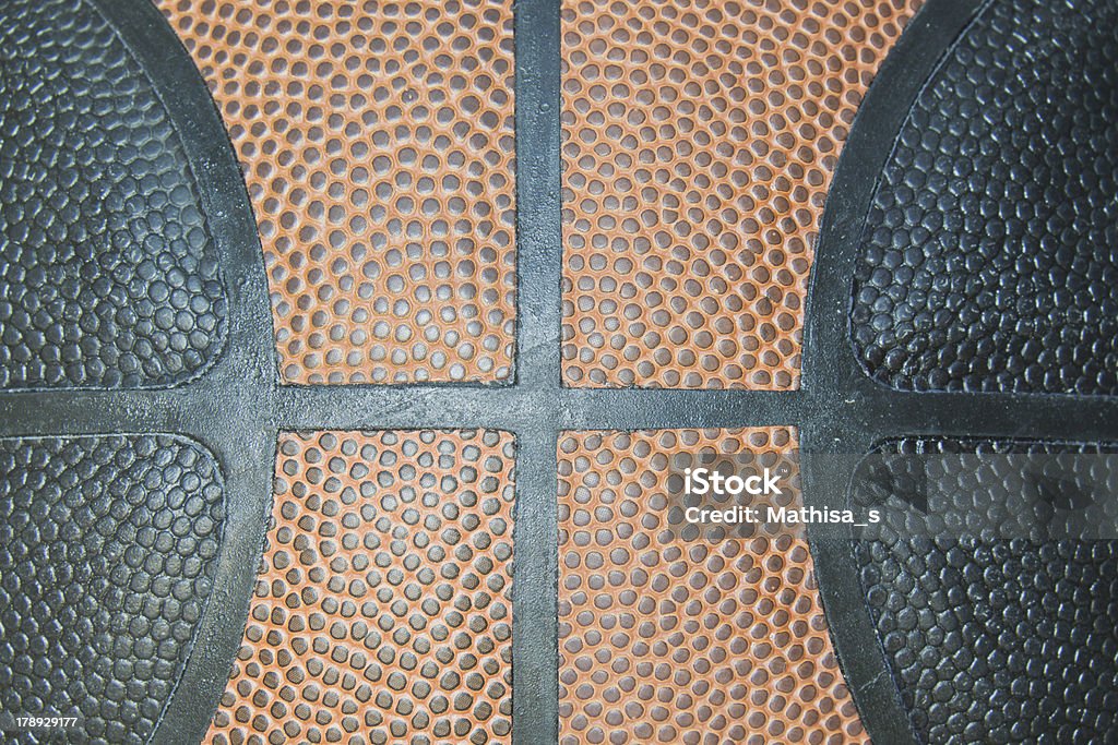 Grande plano, textura de basquetebol - Royalty-free Abstrato Foto de stock