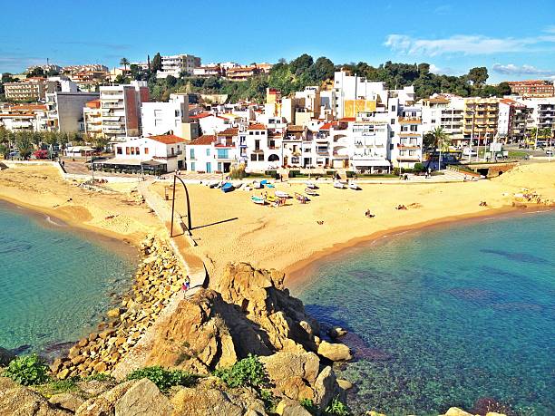 istock Small Spanish town by Mediterranean Sea 178931820