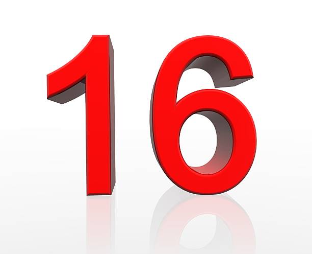 istock red number sixteen 178934065