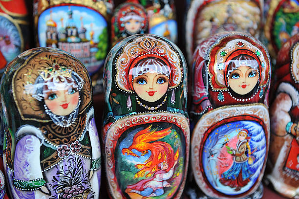 istock typical russian dolls - Matryoshka dolls 178936017