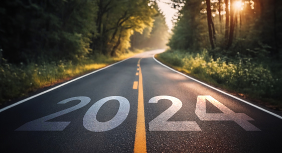 On the road, New Beginnings and Welcoming new year 2024
