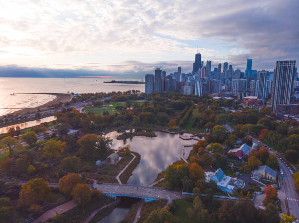istock Chicago Lincoln Park from Above 1789396877