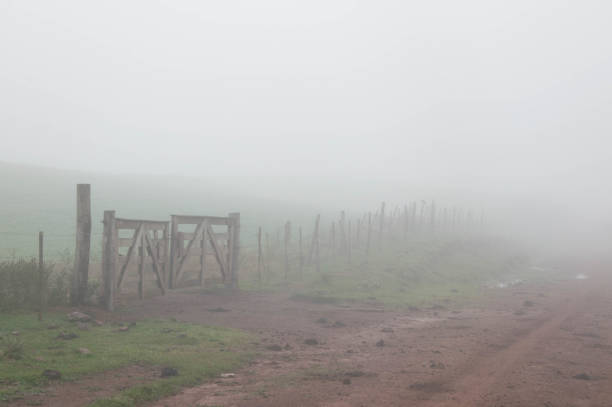 istock Foggy morning in the countryside 1789423235