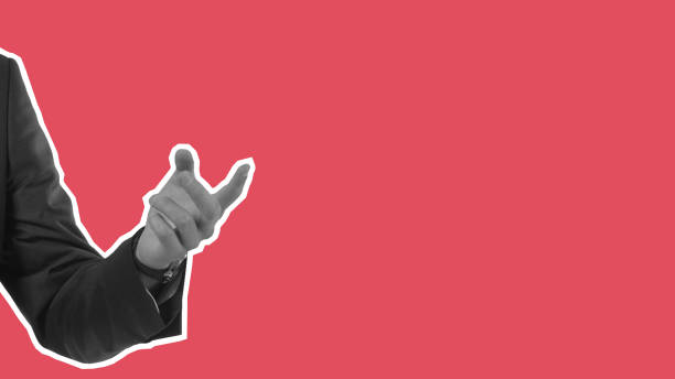 istock business man hand empty isolated background gesture male human concept. 1789450663