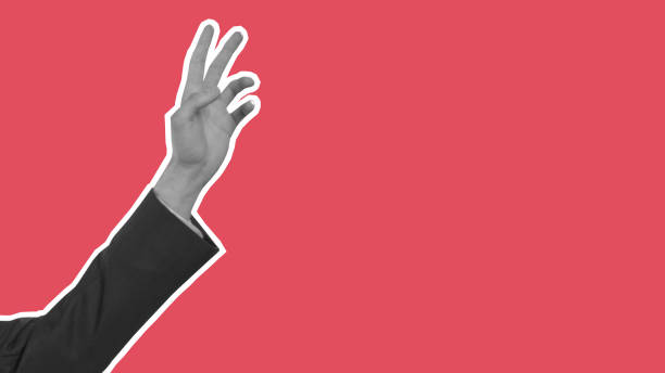 istock business man hand empty isolated background gesture male human concept. 1789450666