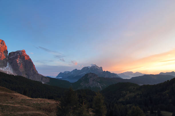 istock Sunset in the Italian Dolomites. Monte Pelmo. 1789459452