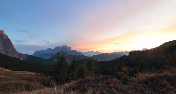 istock Sunset in the Italian Dolomites. Monte Pelmo. 1789459995