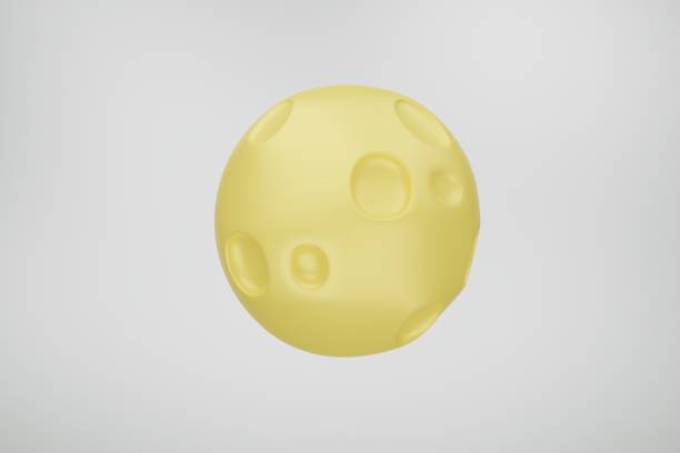 istock Moon with Transparent background, icon, cartoon 1789482222
