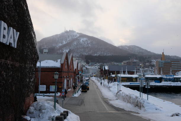 istock Evening view at Kanemori Red Brick Warehouse, Hakodate, Hokkaido 1789482237