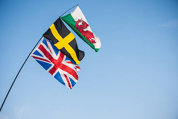 istock National Flags at Race Circuit 178950394
