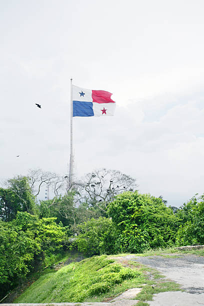 istock Panama Flag in the Ancon Hill 178951673