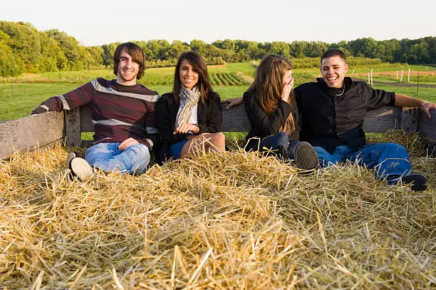 Photo of Happy Couples Enjoying Nature