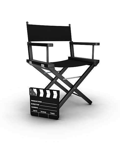 istock Glitch art image of a directors chair  178952246