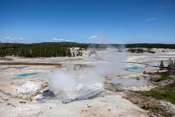 Yellowstone National Park stock photo