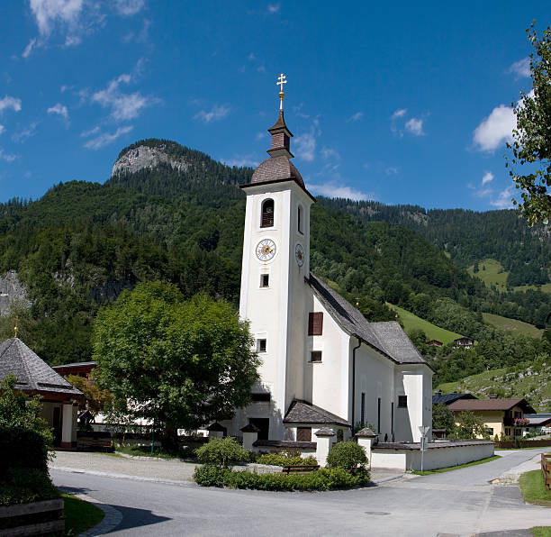 istock Church of Weissbach bei Lofer (Austria) 178953392