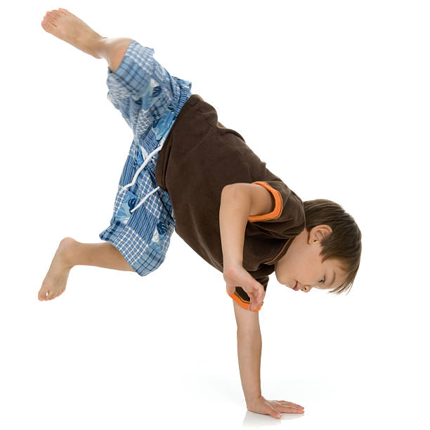 istock Asian Boy Parkour Series 2 178954939