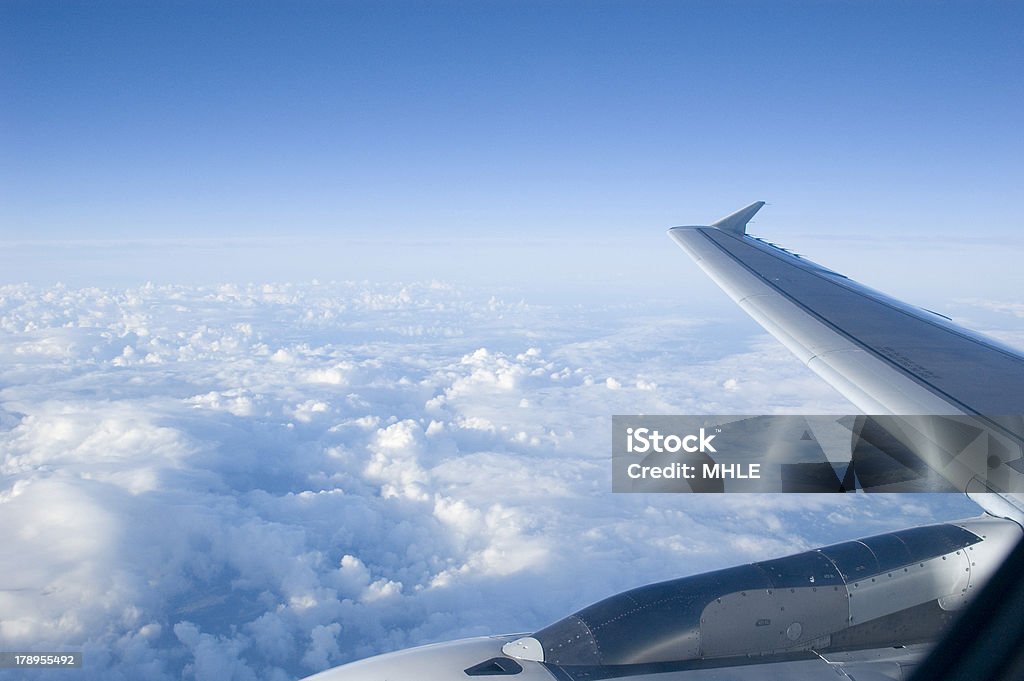 Vuelo - Foto de stock de Ala de avión libre de derechos