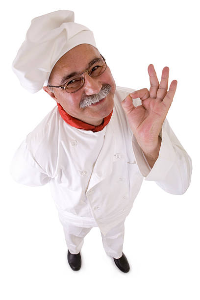 el chef - chef italian culture isolated french culture fotografías e imágenes de stock