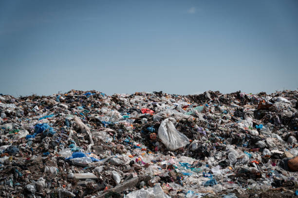 istock Pile of garbage. City dump 1789557565