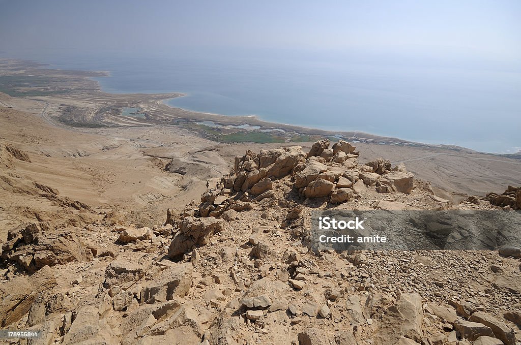 O Mar Morto, Israel - Royalty-free Deserto da Judeia Foto de stock